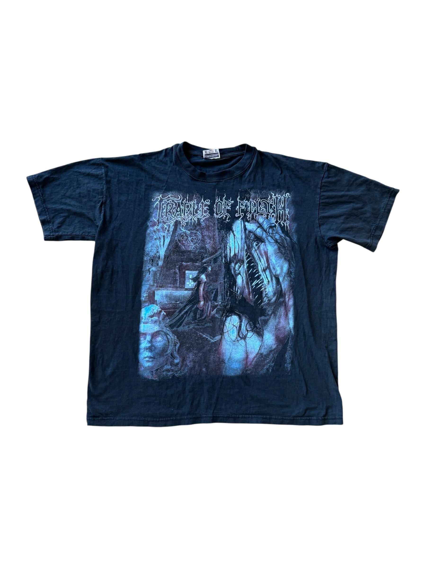 CRADLE OF FILTH TOTAL FUCKING DARKNESS TFD VINTAGE T-SHIRT