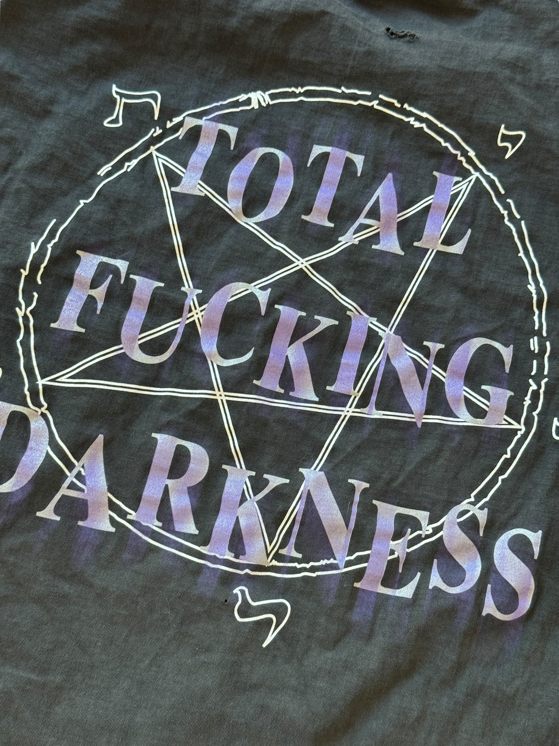 CRADLE OF FILTH TOTAL FUCKING DARKNESS TFD VINTAGE T-SHIRT